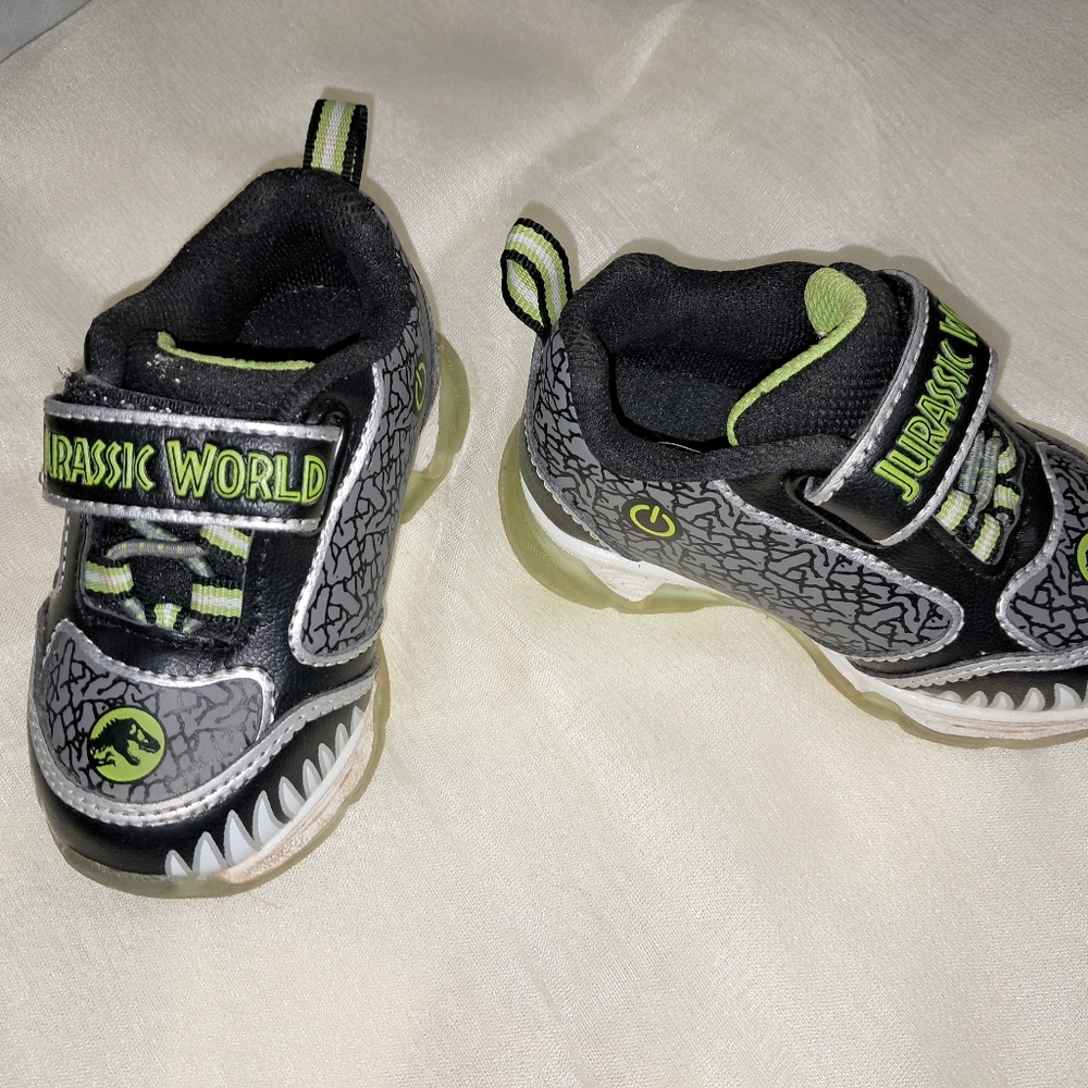Kids Shoes - Black and Green